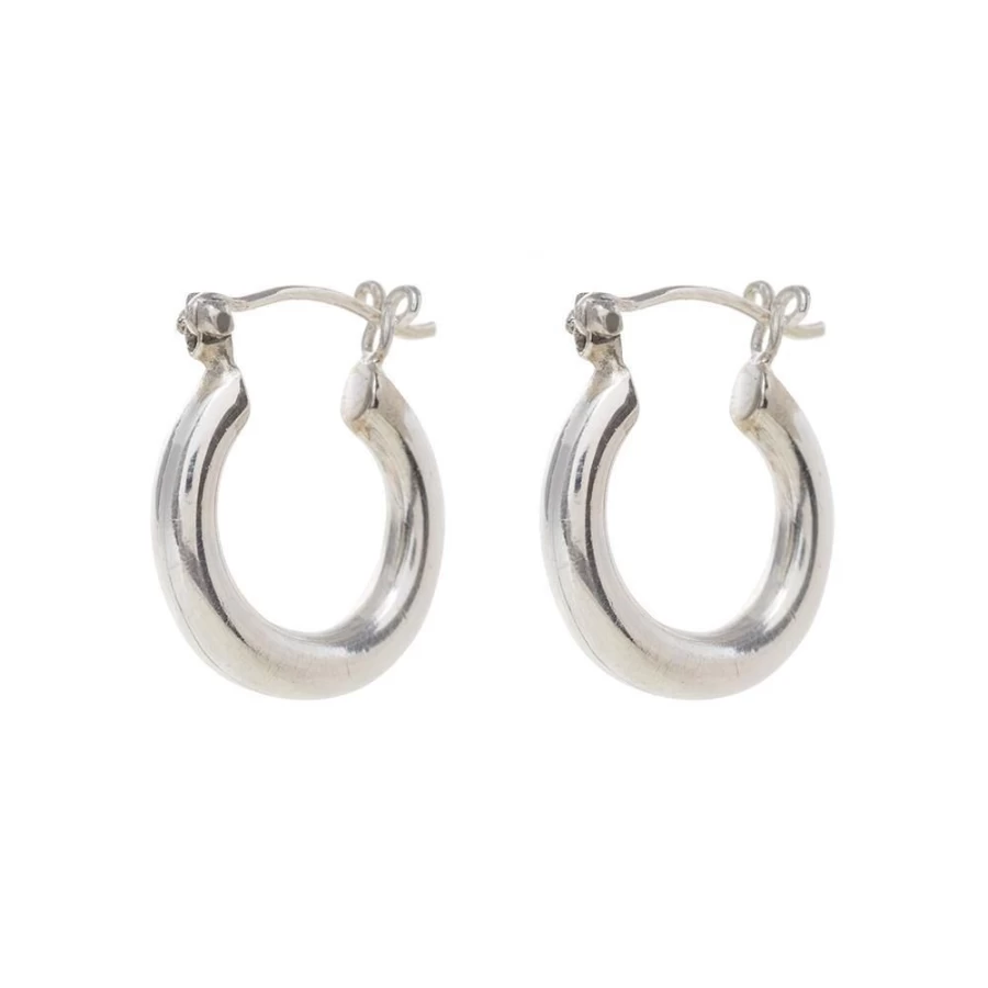 Freya Rose Sterling Silver Mini Hoops Earrings for Women - Elegant Small Hoop Earrings